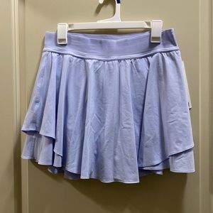Light Blue Lululemon Court Rival Skort